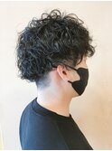 【morio鶴瀬】無造作スパイラルウェーブ