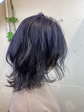 エル(EL by green) 《tomi》ミディアムレイヤー×バイオレット×ホワイトベージュ