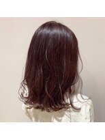ネオヘアー 京成曳舟店(NEO Hair)&nbsp;ピンクブラウン×インナーパープル