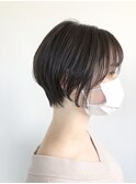 小顔ショート 似合わせショート