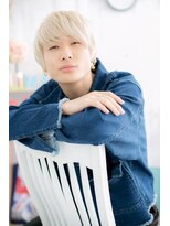 ミック ヘアアンドビューティー 大山店(miq  Hair&Beauty)&nbsp;ホワイトアッシュサイドグラデーションクールショートa1