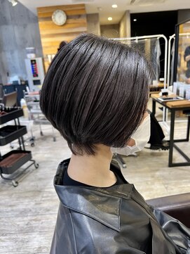 モードケイズ 西宮(MODE K's) 西宮/髪質改善/ショートスタイル/ハイライト/センターパート