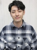 バース(BIRTH)&nbsp;天神【BIRTH】サイドパート×韓国マッシュパーマ　1