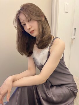 ボタン ハカタ(VOTAN hakata) 【YU_KA】顔まわりレイヤー×ミディアムヘア