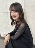 シルキーベージュ×グレージュカラー【髪質改善/縮毛矯正】