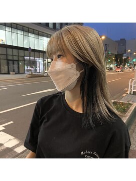 ボアップ 京橋店(boappu) #ブロンド　#インナーカラー　#ブラック