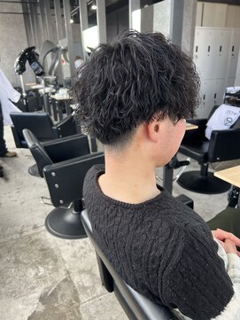 メンズサロン ゴールド 名古屋(GOALD) ツイストスパイラル スパイラル 波パーマ