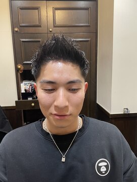 ヒロギンザバーバーショップ 神楽坂店(HIRO GINZA BARBER SHOP) ローフェードジェットモヒカン