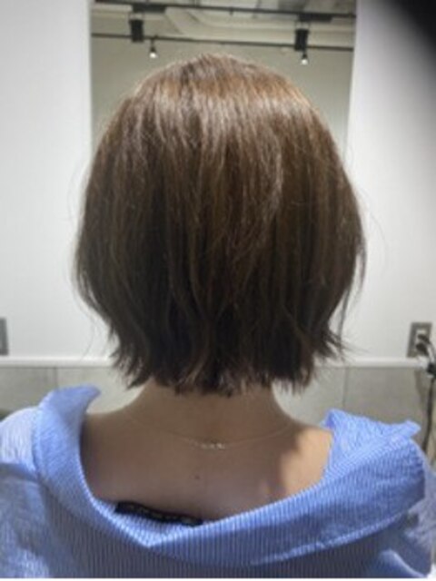 髪質改善/透明感カラー/大人可愛い/スウィングショート/大倉山