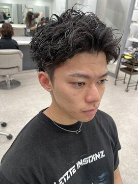 ノイズ キョウト(NOISM Kyoto) スパイキーショートパーマ