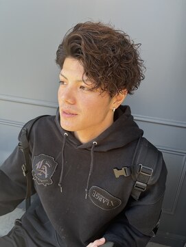 メンズ ラピス 横浜店(Men’sLapis) スパイラルパーマ×刈り上げマッシュ