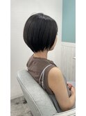 大人可愛い30代40代50ショートボブショート丸みショート