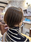大人ショートボブ