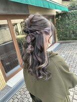 リックヘアー(Ric Hair)&nbsp;イヤリングカラーとヘアーセット