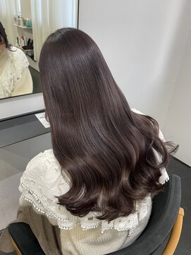 ロットアニバース(lott annibirth) 【髪質改善】ブリーチなしラベンダーグレー@SARASA