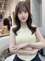 グロー 大宮(GLROW)&nbsp;レイヤーカット顔周り前髪韓国おくれ毛　haruhiくびれ