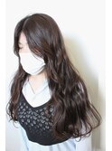 :ロングヘア　:ウェーブヘア　:リタッチカラー　:暖色