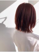 ボブレイヤー×チェリーピンク
