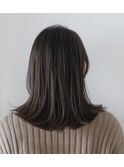 セミロングスタイル【松戸・五香・白髪染め・カラー・髪質改善】
