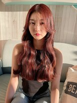 ラグーン(LAGOON)&nbsp;ツヤ髪/トレンド/ヘアカラー/暖色