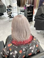 シェイロ(Cielro)&nbsp;ホワイトシルバー×赤い狐カラー