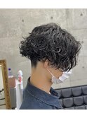 波巻きセンターパート#横浜#メンズ