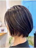 【ショート】【ショートボブ】【レイヤー】大人ショートスタイル