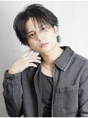 韓国ニュアンスパーマシャドウパーマワックスなしセンターパート