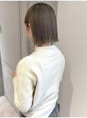 【YOKE】ミルクティーベージュ金髪ボブホワイトブロンドボブ