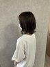 オーガニックカラー+カット+トリートメント　￥18200→￥11500