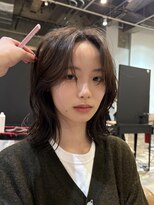 ノラ ヘアーサロン(NORA HAIR SALON)&nbsp;流れる顔まわりカット