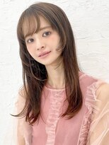 カナン(CANAAN)&nbsp;大人似合わせカット／レイヤー／姫カット／ストレート