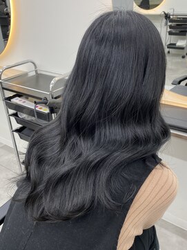 レノ(RENO) ブルーブラック/韓国巻き