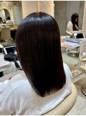 ◯ イメチェン外ハネボブ美髪ワイドバングレイヤー韓国髪質改善