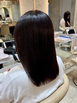 ロンド エスポワール 錦糸町(Lond espoir) ◯ イメチェン外ハネボブ美髪ワイドバングレイヤー韓国髪質改善