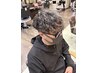 須藤指名メンズカット+スパイラルパーマ+トリートメント¥8800