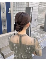 シエル(hair terrace Ciel)&nbsp;シニヨンスタイル