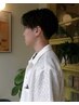 【1drink付!】メンズカット＋波巻きパーマ＋3stepトリートメント ￥17,600