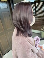 サルファ ヘアデザイン 名古屋 丸の内(S.ALPHA HAIR DESIGN)&nbsp;大人シアーベージュミニウルフボブミディアムレイヤー