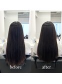 髪質改善/縮毛矯正/美髪/酸性ストレート/白髪染め髪/ヘッドスパ