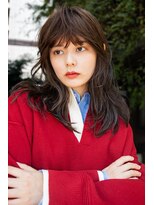 ラパンセベージュ(LA PENSEE BEIGE)&nbsp;LAPENSEE 水野　ミディアムレイヤー巻きスタイル