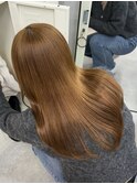 ブリーチ毛でも出来る縮毛矯正 saki