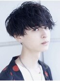  &nbsp;銀座シャドウパーマニュアンスパーマツーブロックメンズパーマ