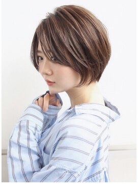 Hair Resort Garden 浅草・蔵前店 #ショートボブ #大人ショート #丸みショート #小顔ショート