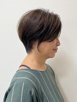 テルミークリニカルデザイン 千里中央店&nbsp;ミセスひし形ショート絶壁解消丸み後頭部ふんわり