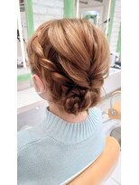 ウェル アアルト 海老名ビナウォーク店&nbsp;編み込みアレンジ【aalto海老名/海老名駅】