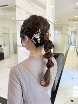 ヘアーサロン ファイブシー(HAIR SALON 5C)&nbsp;10代20代★編みおろし★パーティースタイル