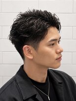 ゼロスバーバー(0's BARBER SHOP)&nbsp;シャドウパーマ/メンズパーマ/ツーブロ/アップバング/ビジネス