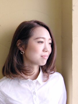 バグ 恵比寿(Bug) ナチュセミディ×ボブ×カール×デジタルパーマ