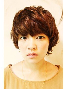 ブーケ(BOUQUET) 髪に動きが出にくい方にお勧めのマッシュショート
